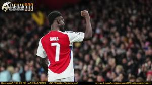 Cedera, Bukayo Saka Bakal Absen Lama dari Skuad Arsenal?